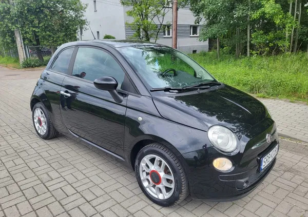 śląskie Fiat 500 cena 23900 przebieg: 114000, rok produkcji 2008 z Syców